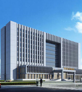新疆保税区综合楼、海关大楼、国检大楼